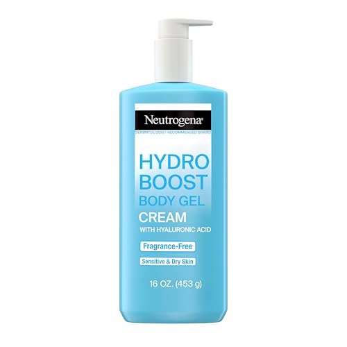 Neutrogena Hydro Boost Body Moisturizing Gel Cream with Hyaluronic Acid, Non-Greasy & Fast...