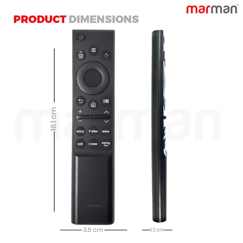 Image of marman Compatible with Samsung Smart Tv Remote Control Original Model BN59 Series Fit for FHD UHD QLED HDTV 4K Android TV - Non Voice Command - Match Key by Key Exactly with Original Remote