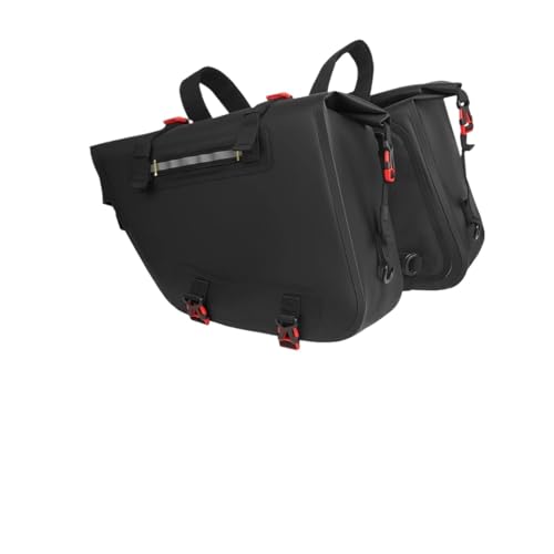 Sacoches de voyage pour moto latérales durables avec finitions renforcées