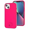 K TOMOTO Compatible with iPhone 13 Case, [Drop Protection] [Anti-Scratch] Shockproof Liquid Silicone Anti-Fingerprint Cover with Microfiber Lining Phone Case for iPhone 13 6.1″ (2021), Hot Pink