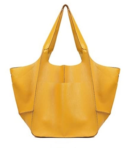 holanew Casual Soft Large Capacity Tote Women Handbags Designer Metal