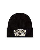New Era Dallas Cowboys NFL On Field 2021 Salute to Service Knit Black Beanie - One-Size
