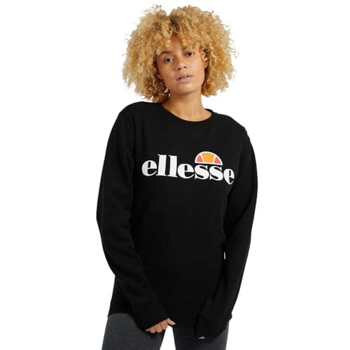 Ellesse Women's Agata Sweatshirt, Black (Anthracite), 14 (Manufacturer Size: 42)