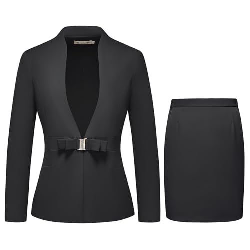 Ensemble 2 pièces femme blazer et jupe crayon MODFUL pour un look business élégant