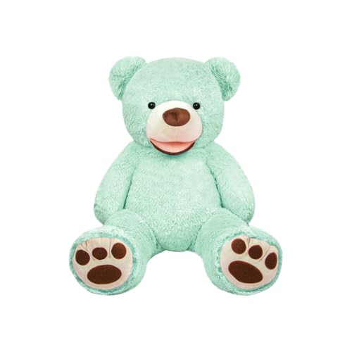 SRANWOW 63 Inches Giant Teddy Bear Soft Plush Stuffed Animal (Blue)