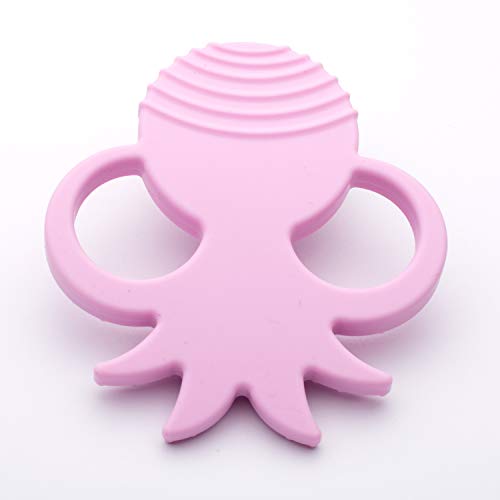 Image of Sisilia BPA Free Silicone Teething Toys for Babies | Octopus (Purple)