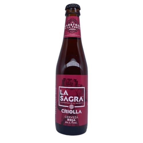 La Sagra Criolla Roja Cerveza Artesanal, 330cl