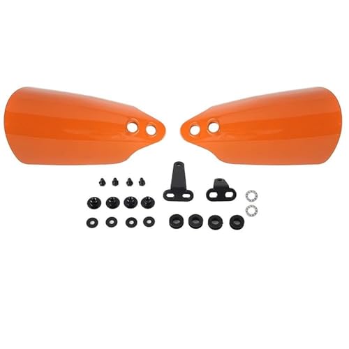 HPZPRPCEW Für Harley Für Softail Low Rider ST 117 FXLRST Für Deluxe FLDE Für Street Bob 2018-2023 Motorrad-Handschutzgriff(Baja Orange)
