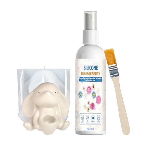 Agente de liberación de resina epoxi: revestimiento en aerosol antiadherente de 100 ml, separador de fundición de secado rápido, lubricante de moldeo de profesional, aditivo de conservación de