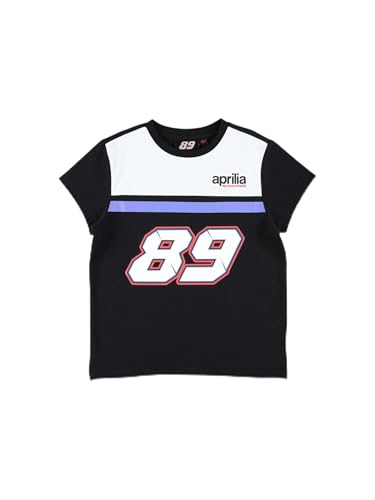 Camiseta niño Jorge Martín Aprilia transpirable y cómoda contra rozaduras para juegos activos