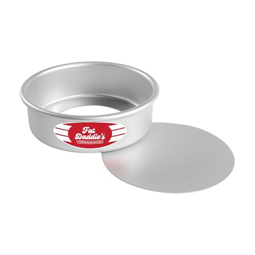 Fat Daddio's PCC-62 Anodized Aluminum Round Cheesecake Pan, 6 x 2 Inch