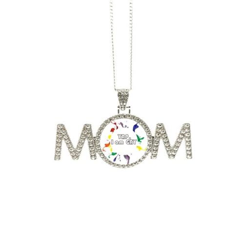 Collier LGBT drapeau arc-en-ciel Yap I Am Men, l'élégance des couleurs fiertés