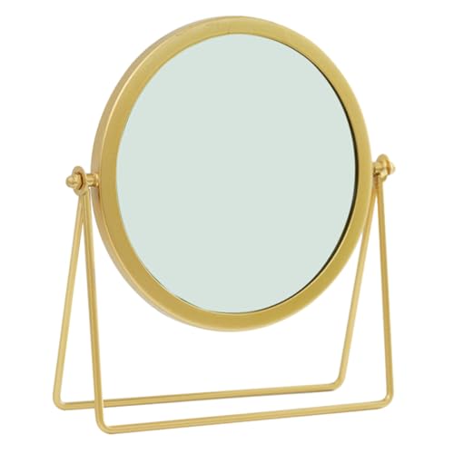 Miroir rond de maquillage avec base stable pour table et coiffeuse d'élève - 2