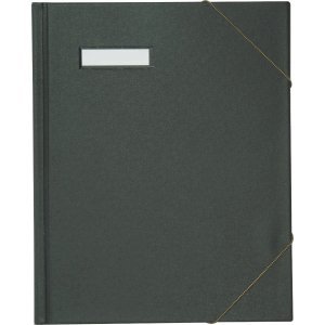 Preisvergleich Produktbild Elba Eckspannmappe A4 PVC kaschiert schwarz