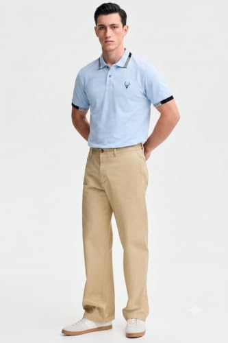 Image of Lymio Polo T Shirt for Men | Men Casual T-Shirt | Polo Available in Combo Pack of 2 (Polo-40-43)