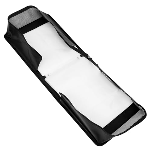 BESTOYARD paquete de compactos bolsa de almacenamiento cajas de almacenamiento de soportes de bolsas de almacenamiento de DVD organizador de almacenamiento de dvd Poliéster Black