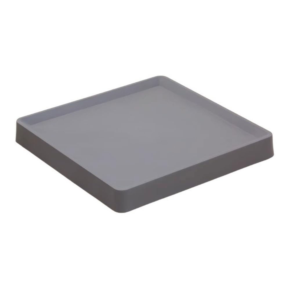 K5C7S3W9D6 plant dish saucer Plant Saucer Rolling with Wheels, Pallet Trolley Drip Tray for Home Garden(Gris)