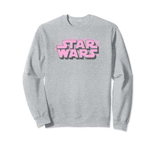 Star Wars Valentine's Day sweatshirt rose, cadeau idéal Saint-Valentin