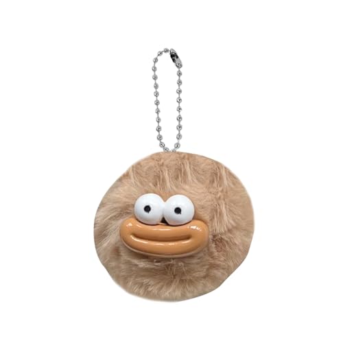 Zksbdxz Stress Relief Toy Sausage Mouth Pompoms Keychain for Machine Toy and Treasure Boxs Prizes for Children Birthday