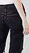 Free People Women's Maggie Mid Rise Straight Jeans, Washed Black, 25