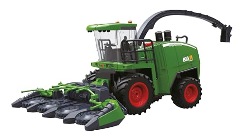 Amewi 22595 RC Feldhäcksler mit Maisgebiss, Licht & Sound, 1:24 RTR inkl. Fernsteuerung, Akku, Ladekabel, Grün-gelb