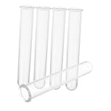 PartyKindom 5 Stück Teiliges Reagenzglas Cocktail Bar Zubehör Langlebige Kunststoff Probiergläser Kompakt für Ktv Nachtclub Bartender für Party und Familienfeier Wiederverwendbar