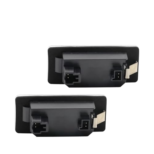 Luz de placa de matrícula coche LED para A4 B8 y A3 con dos lámparas de alta luminosidad 4