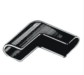 Terminal angle 90° noir Osculati raccord coudé évacuation eau bateau
