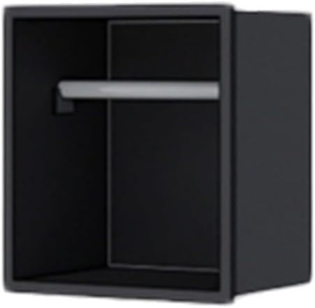 Niche de douche en acier inoxydable pour ranger sans poser de carrelage