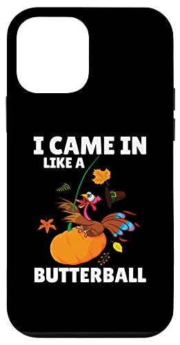 iPhone 12 mini Came In Like A Butterball Funny Thanksgiving Case