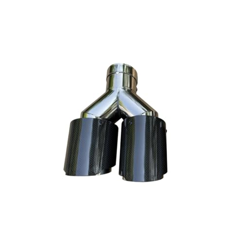Embout d'échappement double en inox pour un look sportif lors de vos trajets