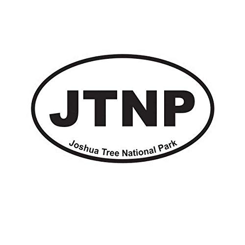 Joshua Tree National Park Oval Sticker Decal Vinyl Euro JTNP 5