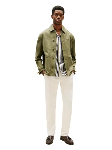 Image of Tommy Hilfiger Men's Casual Moisture Wicking Wrinkle Resistant Stretch Performance Pants in Straight Fit