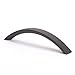 Berenson 9400-1055-P Advantage Plus 7 128mm Arch Pull from the Uptown Appeal Collection, Black Finish