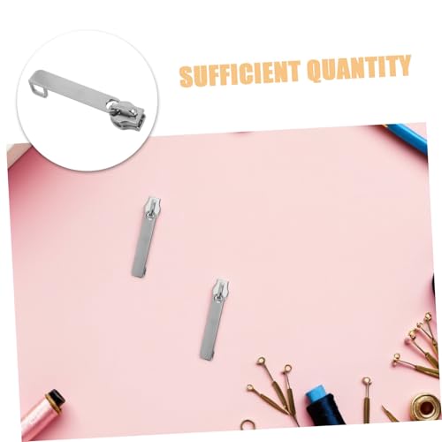 Curseur fermeture eclair metal double couche haute resistance x100