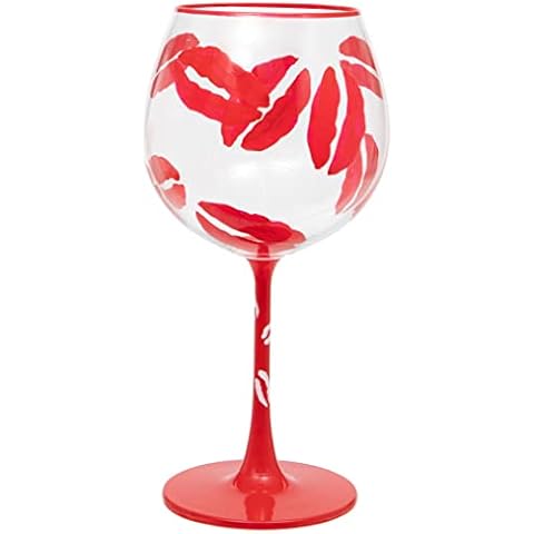 Maturi Hand Painted Gin Glass Gift Boxed Cover