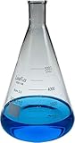 LUERFLEX 5000ML Erlenmeyer Flask Borosilicate Glass Pack of 1