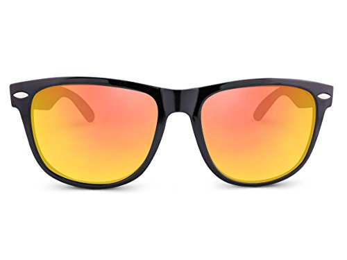 Treehut Wooden Bamboo Sunglasses Temples Classic Retro Square Wood Sunglasses3