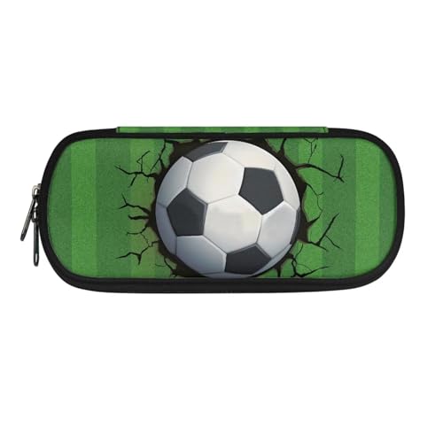 Astucci per penne pennarelli articoli di cancelleria per ufficio università scuola viaggi donne uomini ragazzi e ragazze Calcio alla moda Taglia unica Zaino per la
