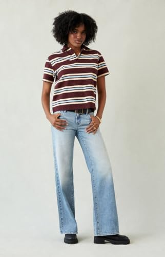 PacSun Women's Zoe Low Rise Girlfriend Jeans Light Blue3