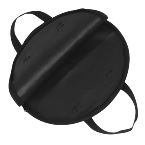 JOINPAYA Portable Drum Pad Bag Oxford Fabric Silent Drum Bag Ample Storage for Accessories Schools Bands Performances