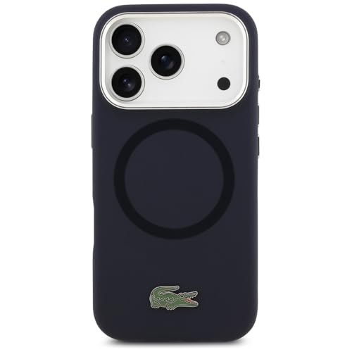 Coque silicone Lacoste iPhone 17 Pro protection premium