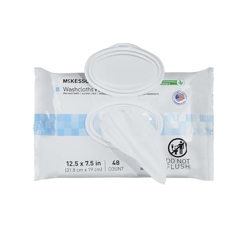McKesson Washcloth Wipes, Paraben-Free, 288 ct - image 9