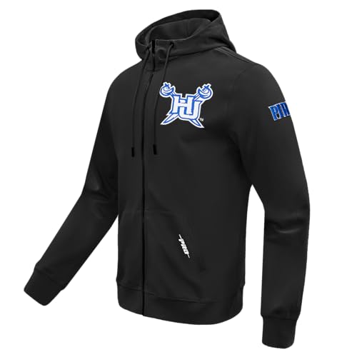 Image of Pro Standard Mens College Classic Chenille Cotton Double Knit Full Zip Hoodie