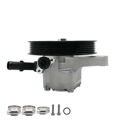 Image of 21-5442 Power Steering Pump with Pulley Fits for 2005-2008 Honda Pilot 3.5, 2005-2010 Honda Odyssey 3.5, 2003-2006 Acura MDX 3.5, 2007-2013 Acura MDX 3.7, Replace 56110-RGL-A03 56110-PVJ-A01