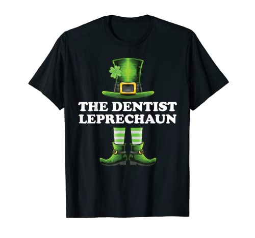 El Dentista Leprechaun Funny Matching Family St Patricks Day Camiseta