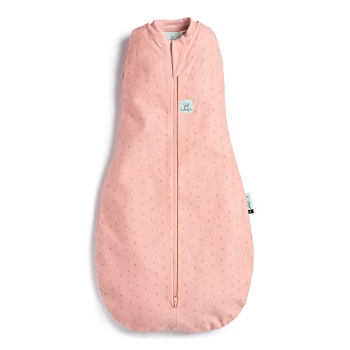 Image of ergoPouch Cocoon Swaddle Sack 0.2 TOG - Baby Sleep Sack, Gentle Snug Fit Helps Calm Startle Reflex, Ideal for Arms In/Out Sleeping, Soft Breathable Fabric for Better Sleep (3-6 Months, Berries)