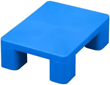 Plastic Pallets Waterproof, Lightweight Nestable Pallets Pad, Breathable Moisture-Proof Floor Pallets Easy to Move for Supermarket Basement Garage