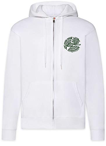 Sweat à capuche zippé Aztec Bird Urban Backwoods pour homme en coton