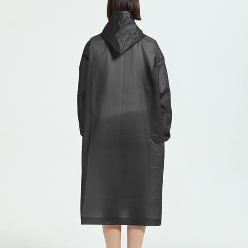 Men/Women Hood Raincoat Button Down Jacket Outdoor Hiking Windbreaker Rain Coat Windproof Raincoat Hooded Jackets4